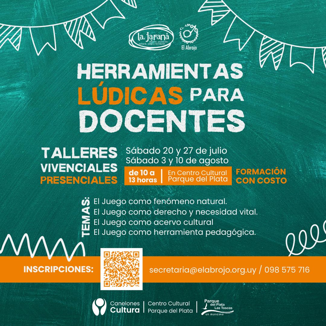  TALLER: HERRAMIENTAS LÚDICAS PARA DOCENTES