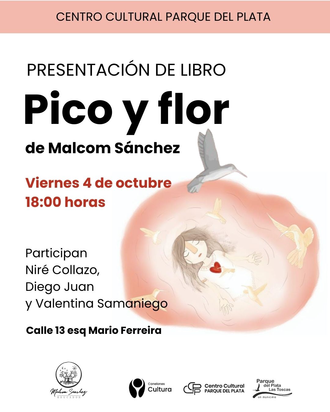 Presentación del libro: Pico y Flor