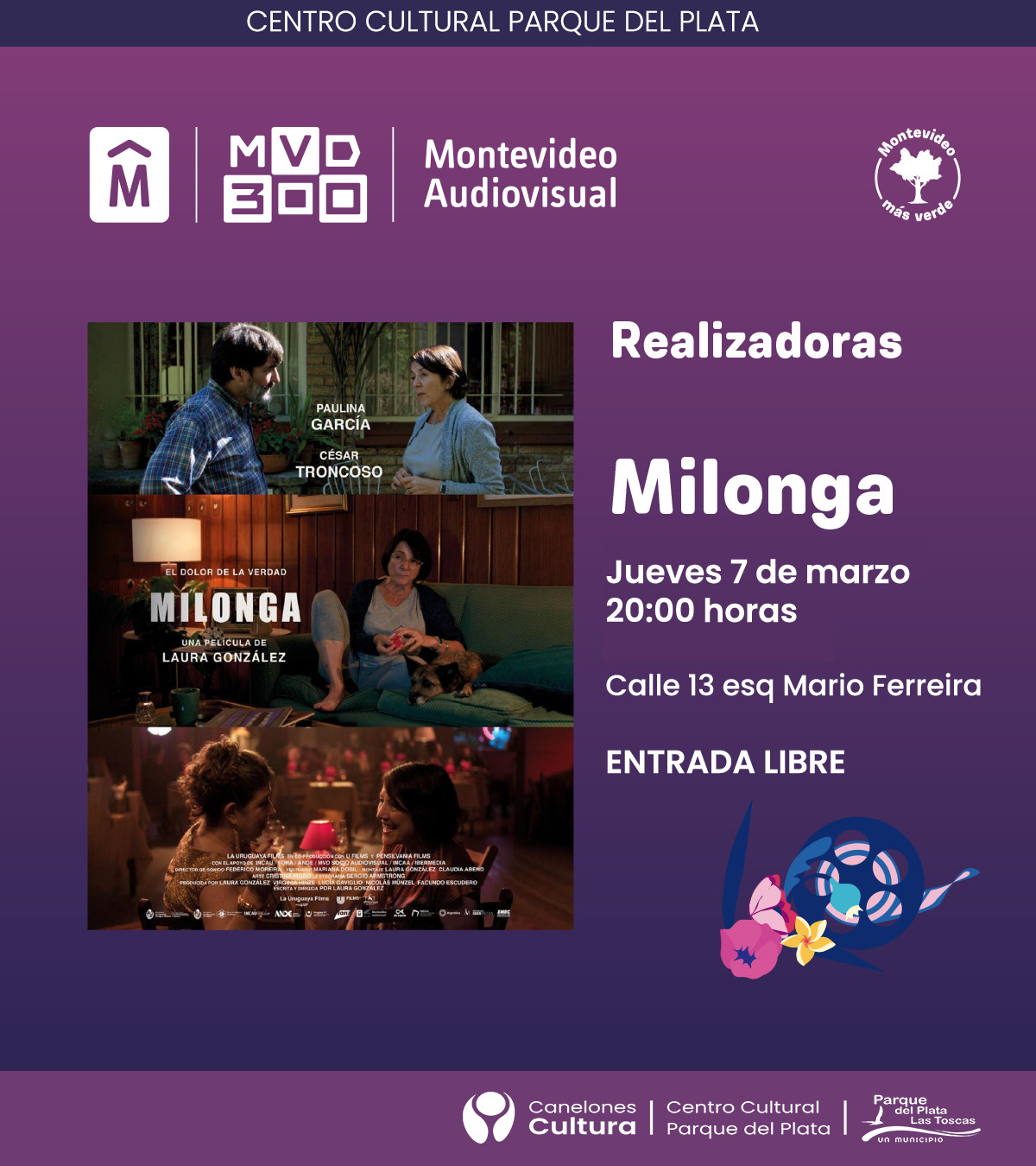 Ciclo de Cine Realizadoras: Milonga