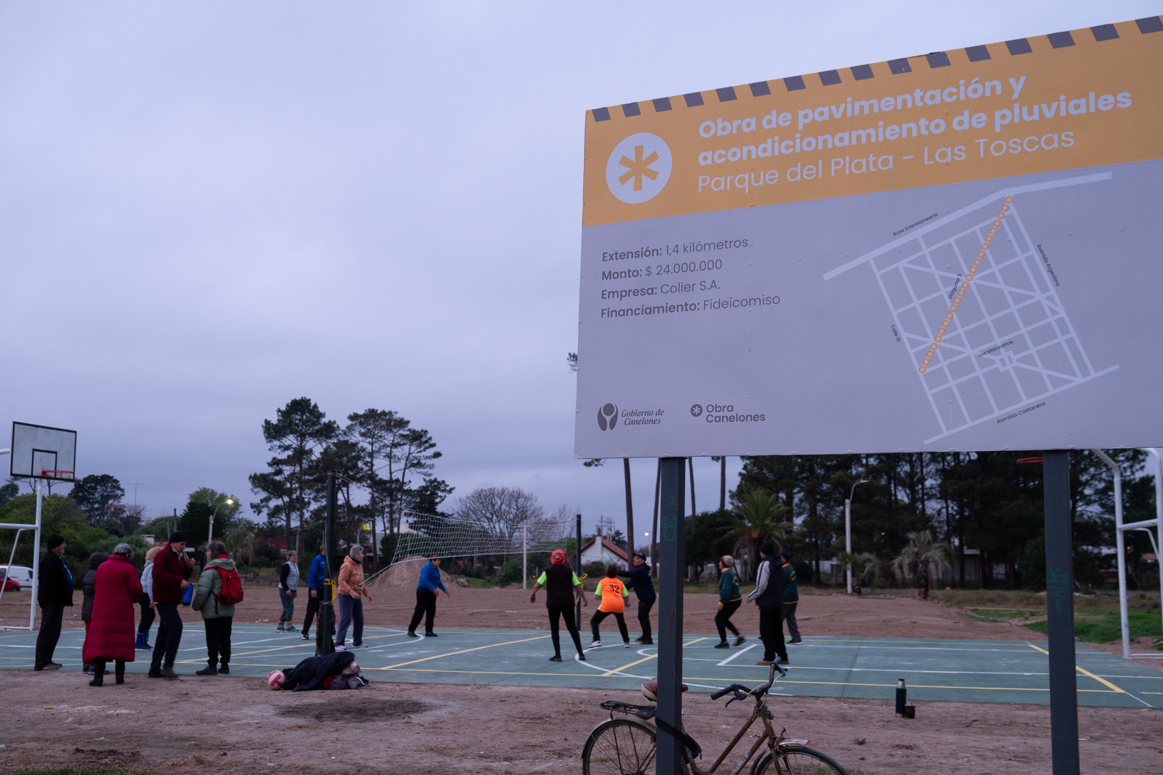 Inauguración obras Diagonal 3