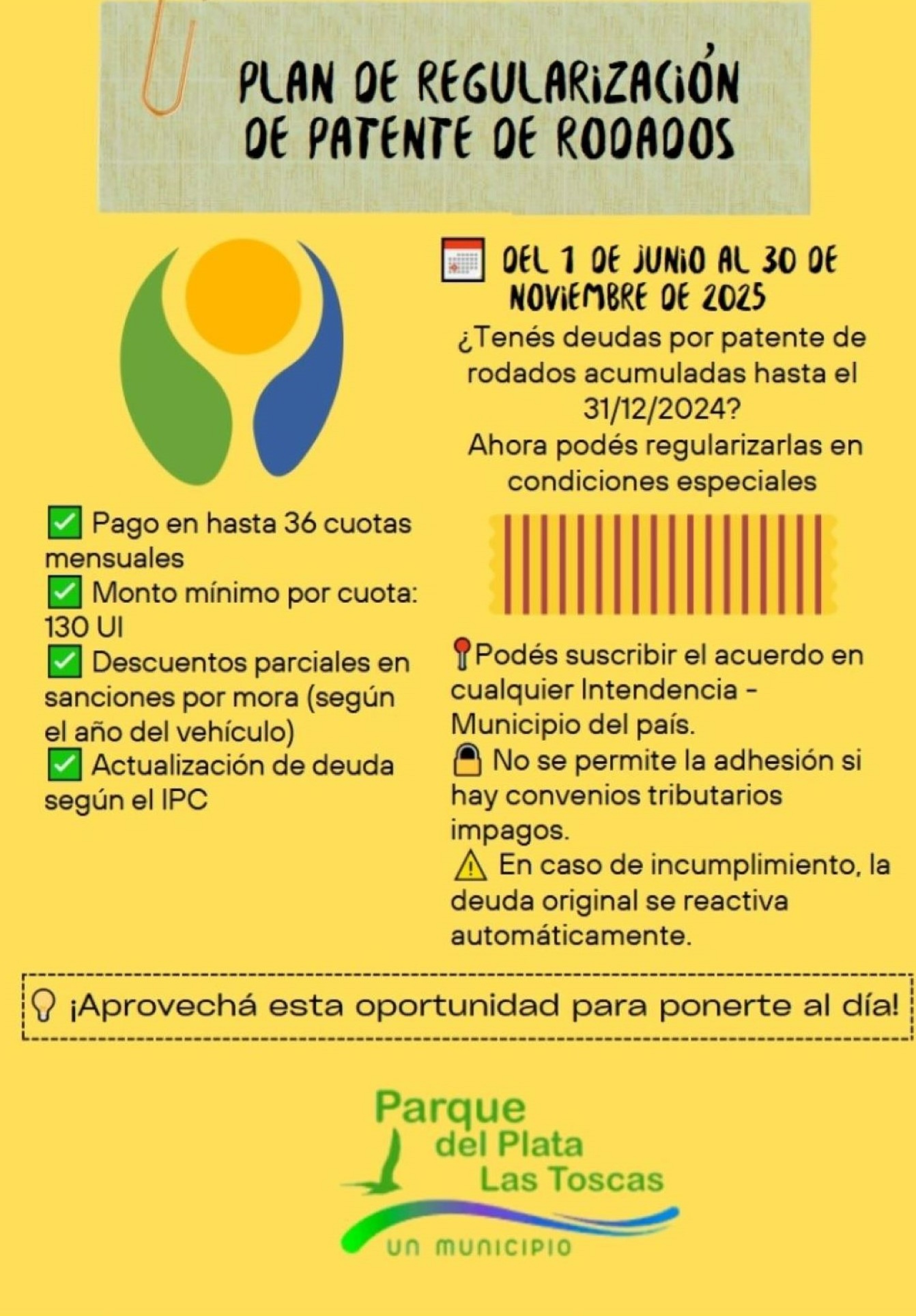 Regularización de deudas de patente de rodados