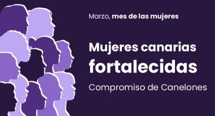 Marzo: mujeres canarias fortalecidas, compromiso de Canelones