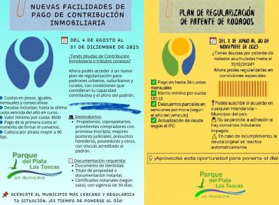Regularización de deudas de patente de rodados y contribución inmobiliaria Regularización de deudas de patente de rodados y contribución inmobiliaria